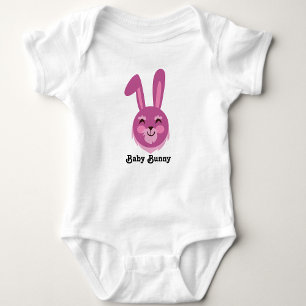Knuffel Konijn Waar Je De Kleuren & Tekst Van Kunt Romper