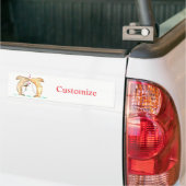 Knuffel Konijnenpaar Thunder_Cove Bumpersticker (Op Truck)