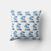 Knuffel kussen met een lieve ster (Achterkant)