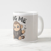 Knuffel Me Aap Grote Koffiekop (Voorkant rechts)