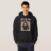 Knuffel Me Aap Hoodie (Voorkant volledig)