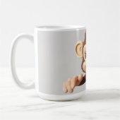 Knuffel me aap koffiemok (Links)