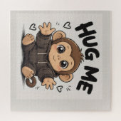 Knuffel Me Aap Legpuzzel (Horizontaal)