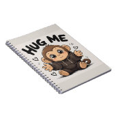Knuffel me aap notitieboek (Rechterzijde)
