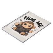 Knuffel me aap notitieboek (Linkerzijde)