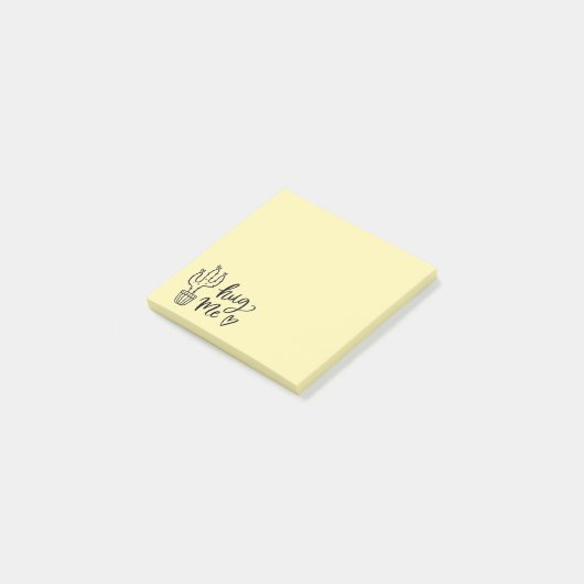 Knuffel Me Cactus Post-It Notities Post-it® Notes (Schuin)
