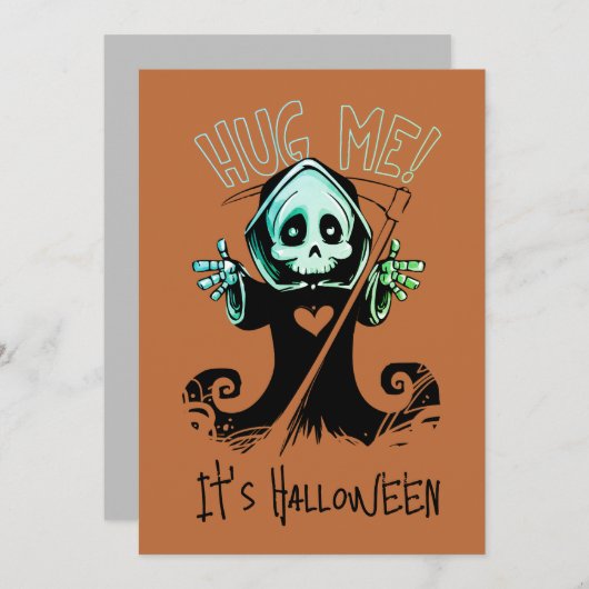 Knuffel me, het is Halloween (Voorkant / Achterkant)