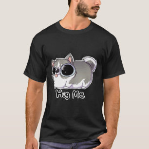 Knuffel me Husky T-shirt