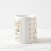 Knuffel me mama - Memorial Floral Mok (Center)