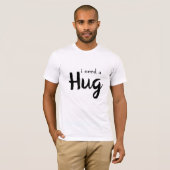 knuffel me meisje t-shirt (Voorkant volledig)