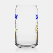 Knuffel me nu blikvorm glas (Links)