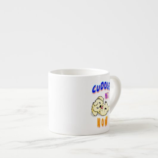 Knuffel me nu espresso kop (Voorkant rechts)