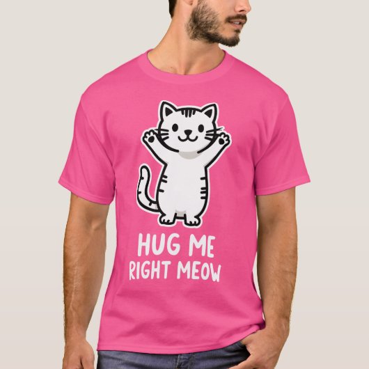 Knuffel me nu t-shirt (Voorkant)