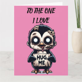 Knuffel me Pinguïn Kaart