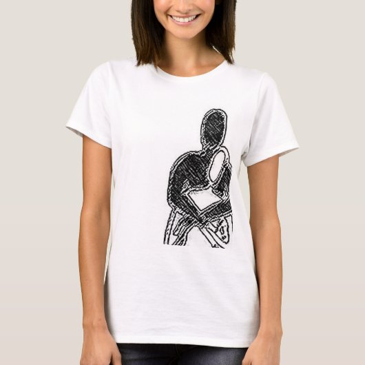 knuffel me t-shirt (Voorkant)