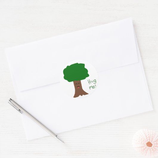 Knuffel me Tree Sticker (Envelop)