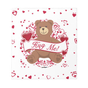 Knuffel Me! Valentijnsdag Teddibeer Notitieblok