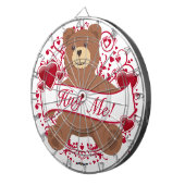 Knuffel Me! Valentijnsdag Teddydbeer Dartbord (Voorkant Rechts)