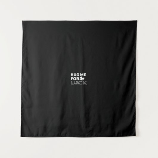 knuffel me voor het ierse geluk wandkleed (Voorkant)