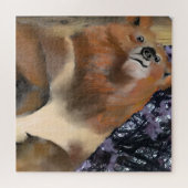 Knuffel met een beer legpuzzel (Horizontaal)