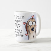Knuffel met je Pup Koffiemok (Voorkant rechts)