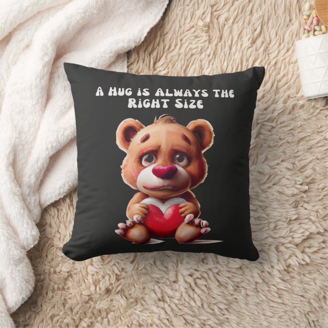 Knuffel met teddybeer    kussen (Deken)
