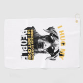 Knuffel mijn Rhodesian Ridgeback zodat ik geen men Golfhanddoek (Horizontaal)