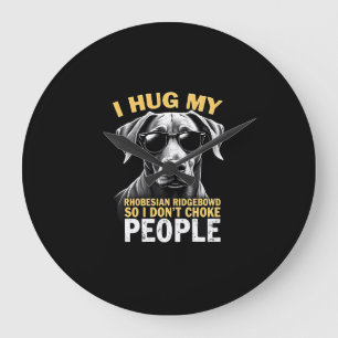 Knuffel mijn Rhodesian Ridgeback zodat ik geen men Grote Klok