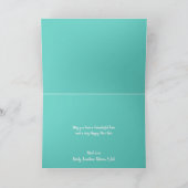 knuffel omhoog Schattigee katten knuffelen warm ge Feestdagen Kaart (Binnen)