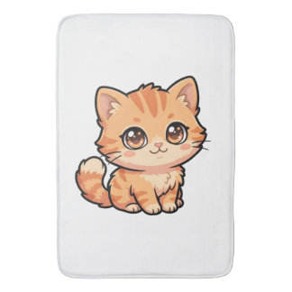 Knuffel Oranje Tabby Poes Badmat