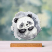 Knuffel Panda Acryl Bord (Neutraal)
