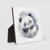 Knuffel Panda Fotoplaat (Voorkant)