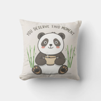 Knuffel Panda Kussen