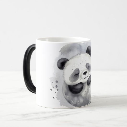 Knuffel Panda Magische Mok (Voorkant links)