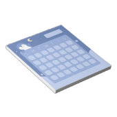 Knuffel Pinguïn Kalender Memo Blad Notitieblok (Schuin)