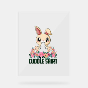 Knuffel Shirt Bunny Pyjamas Pyjamas Nachtshirt Rab Acryl Bord