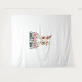 Knuffel Shirt Bunny Pyjamas Pyjamas Nachtshirt Rab Wandkleed (Voorkant (horizontaal))