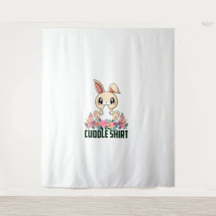Knuffel Shirt Bunny Pyjamas Pyjamas Nachtshirt Rab Wandkleed