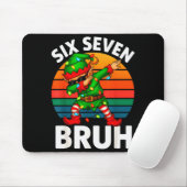 Knuffel Six Seven 6 7 Meme Dabbing Elf Prettig Ker Muismat (Met muis)
