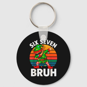 Knuffel Six Seven 6 7 Meme Dabbing Elf Prettig Ker Sleutelhanger