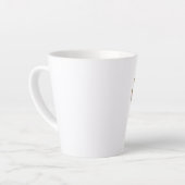 Knuffel slaapkat kussen latte mok (Linkerhoek)