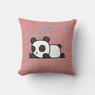 Knuffel slaappanda kussensloop – Kawaii Cartoon Kussen