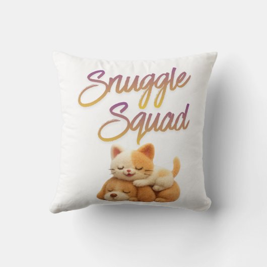 Knuffel Squad  Kussen (Achterkant)