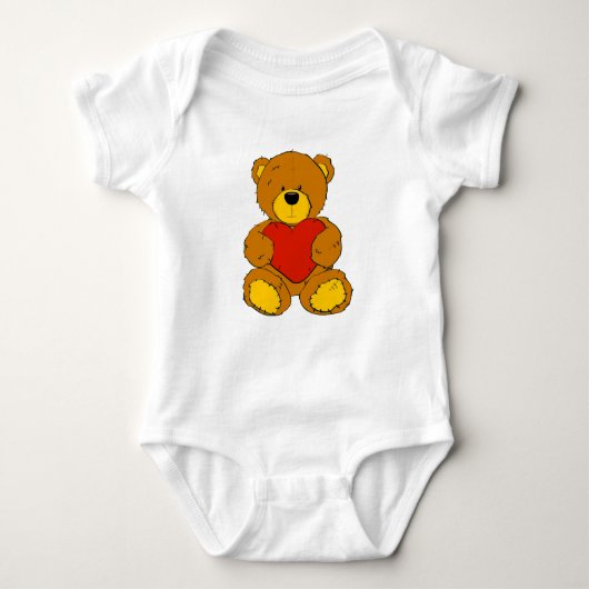 Knuffel Teddy Romper (Voorkant)