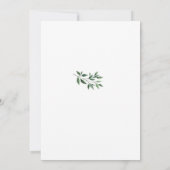 Knuffel Teddybeer Babyshower Uitnodiging (Achterkant)