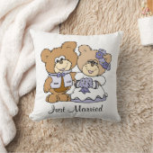 knuffel teddybeer bruidspaar kussen (Deken)