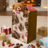 Knuffel Teddybeer & Hartjes Cadeautas