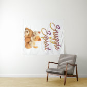 Knuffel Troep Muur Tapijt Wandkleed (In Situ (horizontaal))