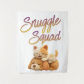 Knuffel Troep Muur Tapijt Wandkleed (Voorkant)