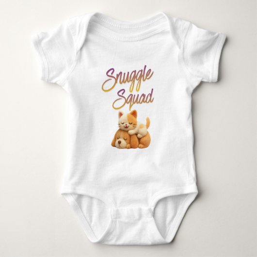 Knuffel Troep Romper (Voorkant)